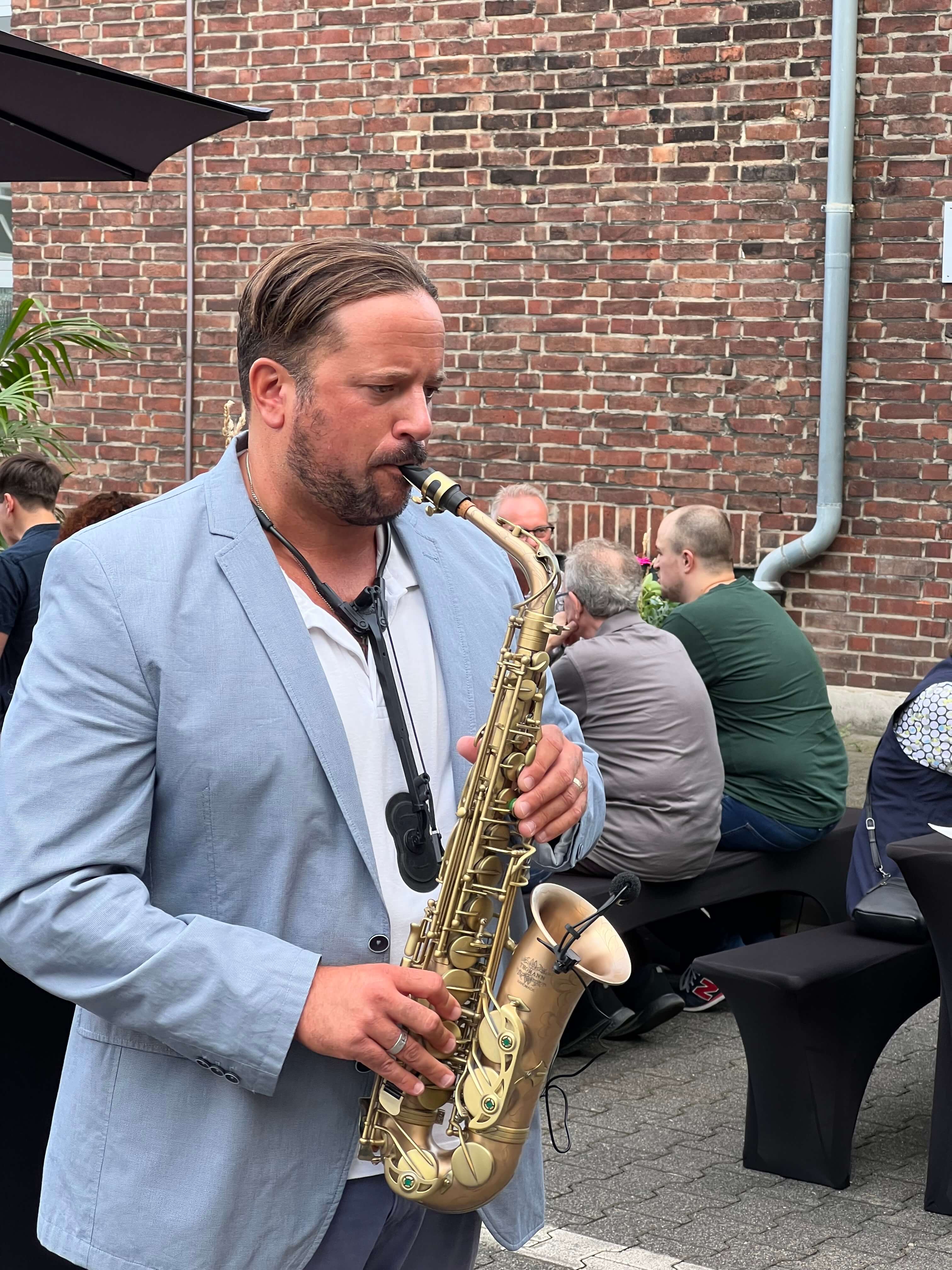 Saxophonist Hochzeit