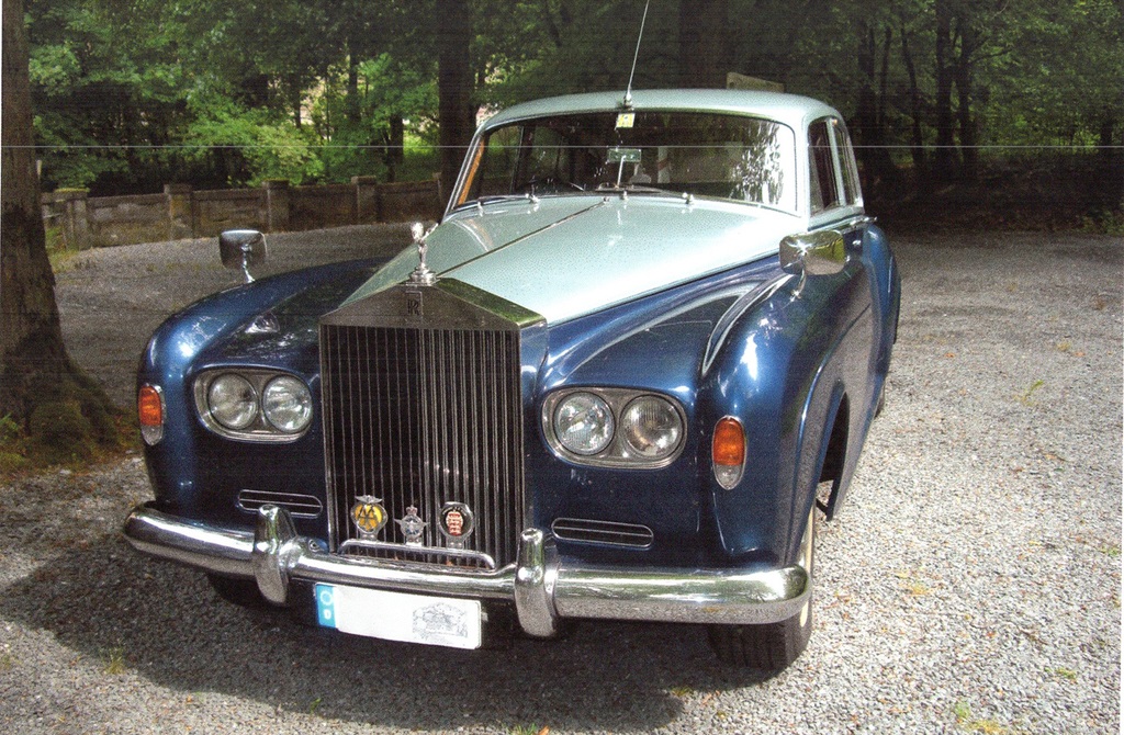 Rolls Royce Silver Cloud III blau silber